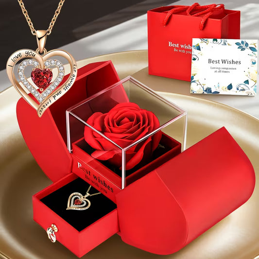 EternalBloom™ Rose Necklace Gift Box - IKONIAN