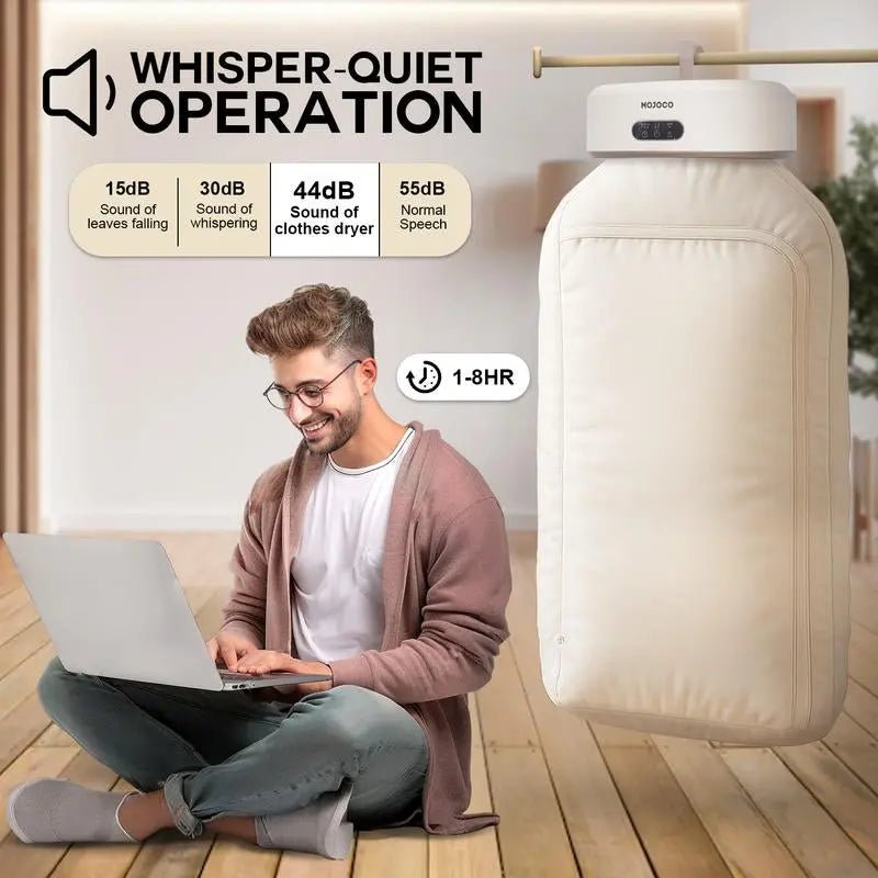 DryNest™ Portable Smart Clothes Dryer – Compact Electric Mini Dryer for Apartments, Travel & Small - IKONIAN