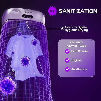 DryNest™ Portable Smart Clothes Dryer – Compact Electric Mini Dryer for Apartments, Travel & Small - IKONIAN